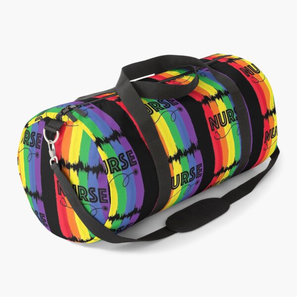 Item preview, Nurse lgbt rainbow registered nursing rn gay pride flag designed and sold by DanielPenington.