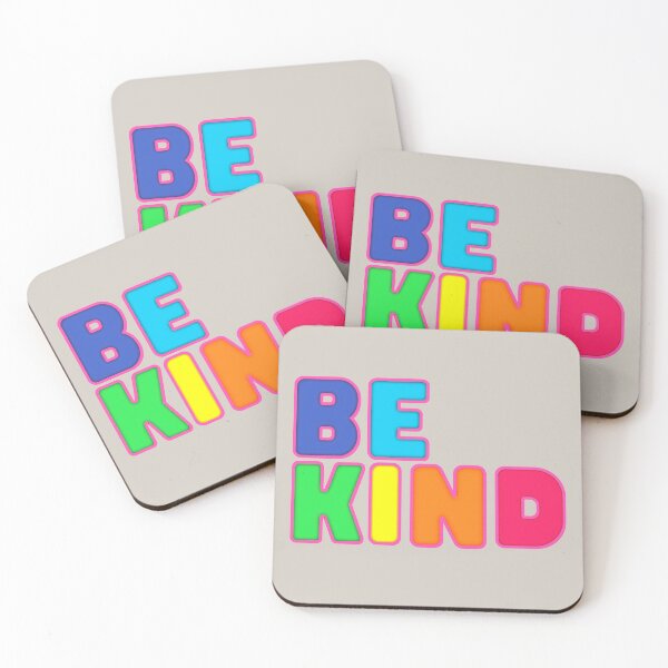 Item preview,   Be Kind RAINBOW with Agreeable Gray Background designed and sold by FlippinTurtles.