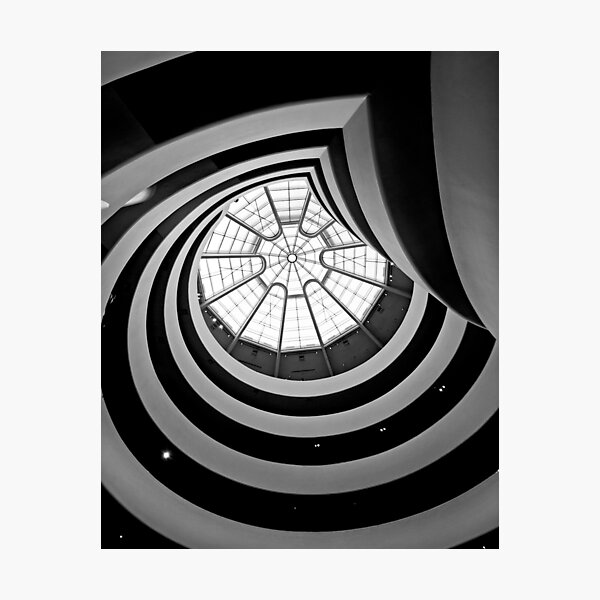 Vista previa del artículo con la obra «Museo Guggenheim», diseñado y vendido por mal-photography.