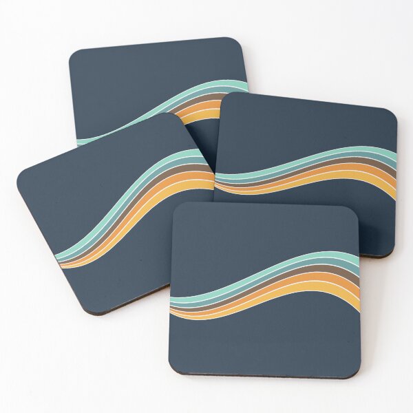 Item preview, 70s Retro Wave Swirl designed and sold by LisWilliams.