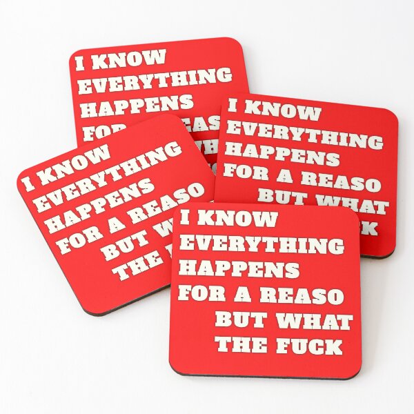 Item preview, I know everything happens for a reason but what the fuck  designed and sold by MaRa ★★★★★.