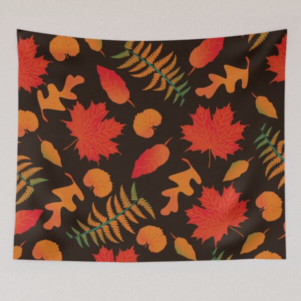 Item preview, Falling autumn leaves designed and sold by cutecrazytshirt.