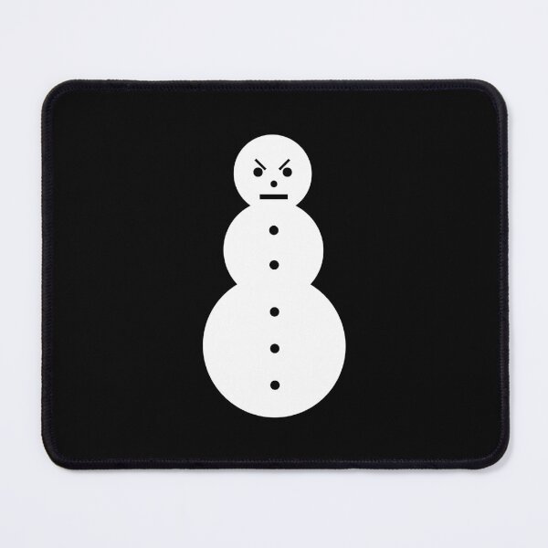 Item preview, Funny Angry Snowman Cool Angry Snowman with a Santa Hat. Jeezy Snowman as a winter Ugly Christmas gift for fun Christmas and birthday. designed and sold by streetwear style.