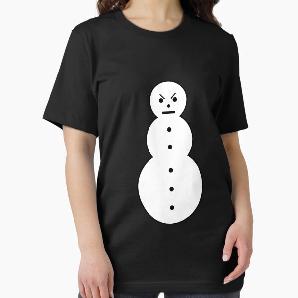 Item preview, Funny Angry Snowman Cool Angry Snowman with a Santa Hat. Jeezy Snowman as a winter Ugly Christmas gift for fun Christmas and birthday. designed and sold by streetwear style.