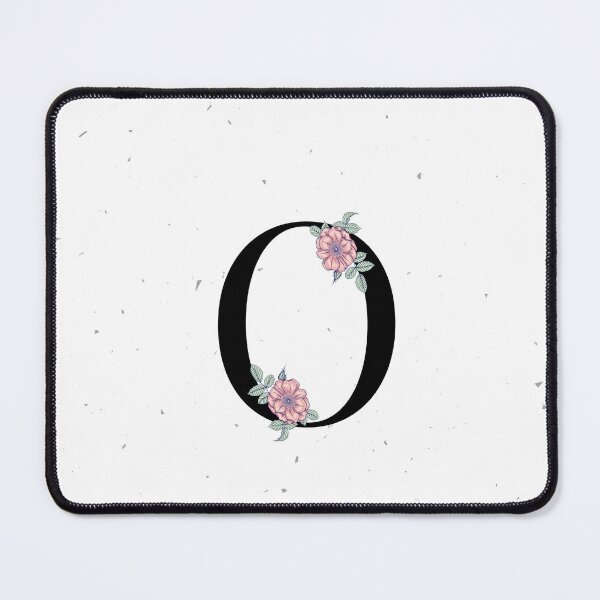 Item preview, Letter O Floral Monogram designed and sold by Pretty Pixel.