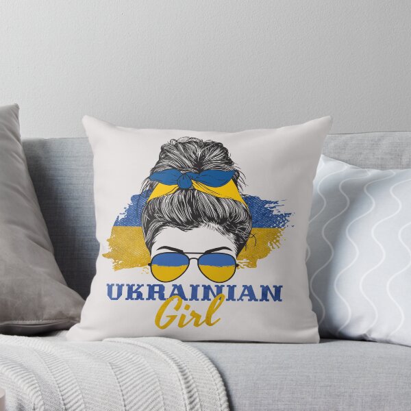 Item preview, Messy Ban Sunglasses Ukrainian Girl Patriotic Ukraine Pride  designed and sold by alenaz.