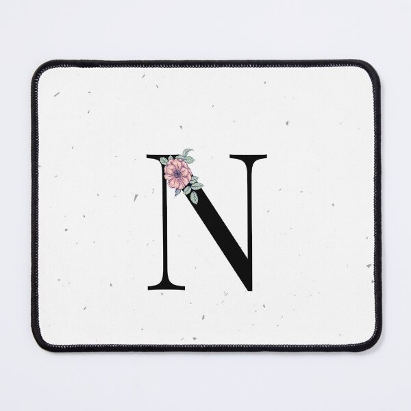 Item preview, Letter N Floral Monogram designed and sold by Pretty  Pixel.
