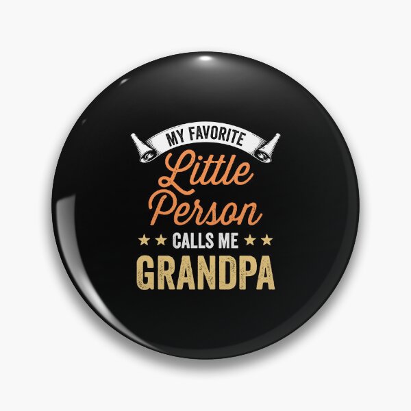 Item preview, My Favorite Little Person Calls Me Grandpa Shirt Grandfather designed and sold by haselshirt.