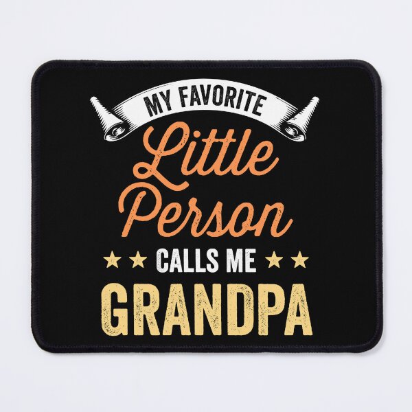 Item preview, My Favorite Little Person Calls Me Grandpa Shirt Grandfather designed and sold by haselshirt.