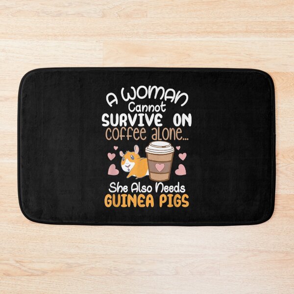 Item preview, Woman needs coffee  guinea pigs designed and sold by DanielPenington.
