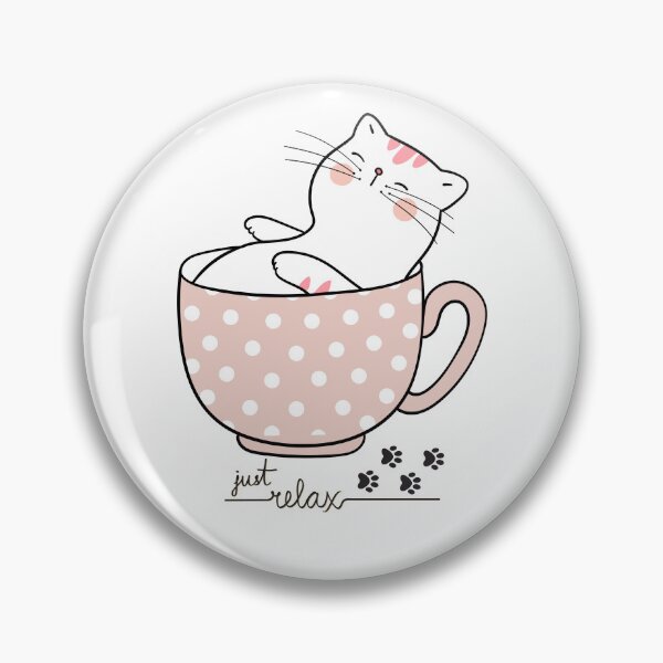 Item preview, The cat relaxes designed and sold by TAOR.