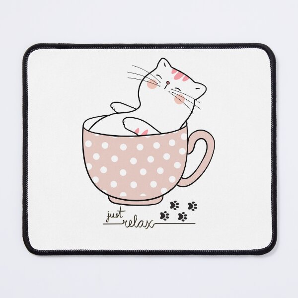 Item preview, The cat relaxes designed and sold by TAOR.