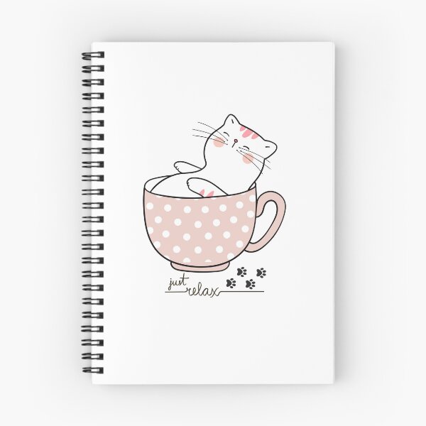 Item preview, The cat relaxes designed and sold by TAOR.