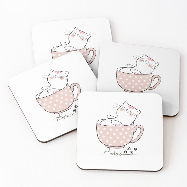 Item preview, The cat relaxes designed and sold by TAOR.