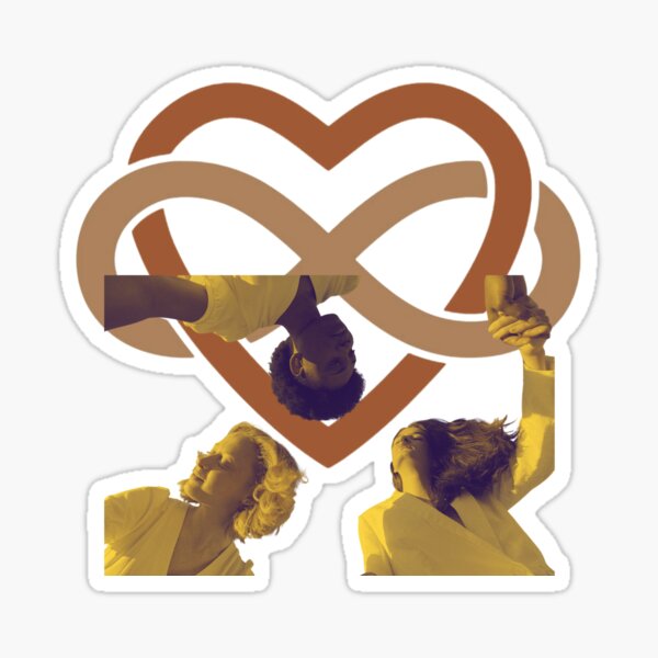 Non monogamous love III Sticker