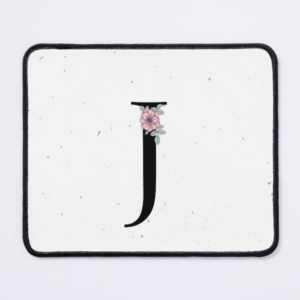 Item preview, Letter J Floral Monogram designed and sold by Pretty Pixel.