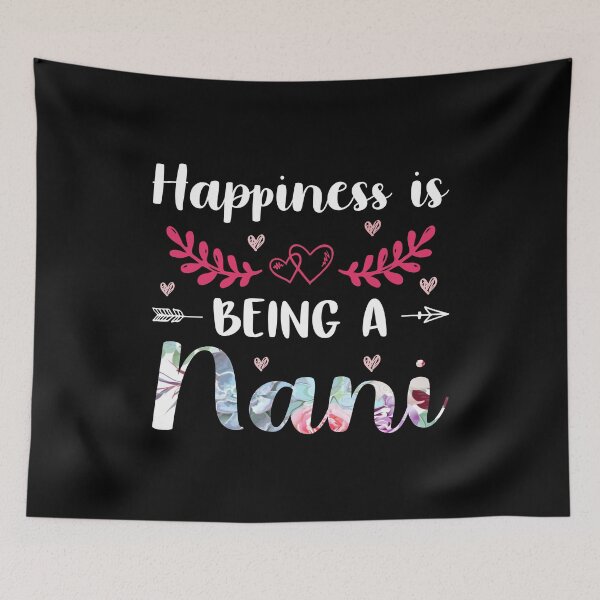 Item preview, Happiness Is Being A Nani Floral Mothers Day Best Mom Ever designed and sold by haselshirt.