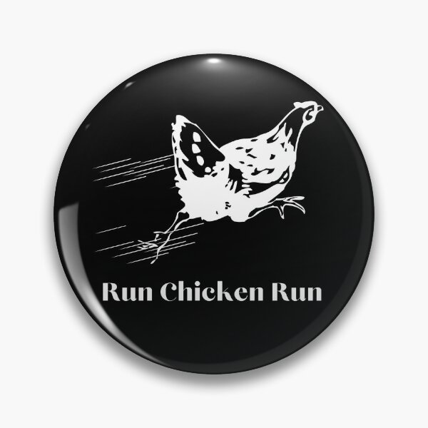 Item preview, Running Chicken Meme GTG Black Design designed and sold by lordyswiss.