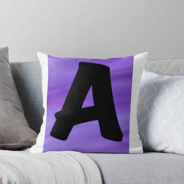 Item preview, Letter A Purple designed and sold by ArtByBade.