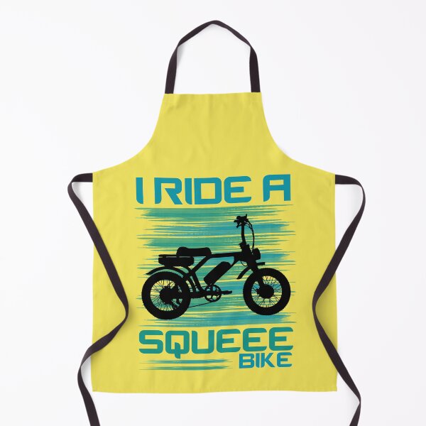 Item preview, I Ride A Squeee Bike Funny E-Bike Rider Electric Power Bikes designed and sold by CharJens.