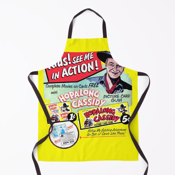 Item preview, HOPALONG CASSIDY GUM - ADVERT designed and sold by ThrowbackAds.