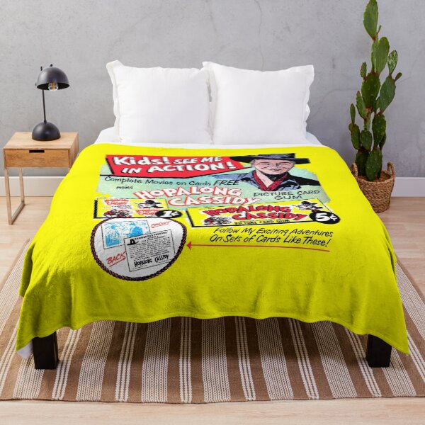 Item preview, HOPALONG CASSIDY GUM - ADVERT designed and sold by ThrowbackAds.