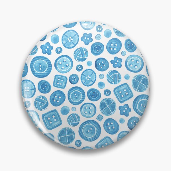 Item preview, Painted Buttons // Turquoise designed and sold by The Wellington Boot.