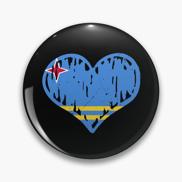 Item preview, Aruba Flag Heart Love designed and sold by rafaeltto.