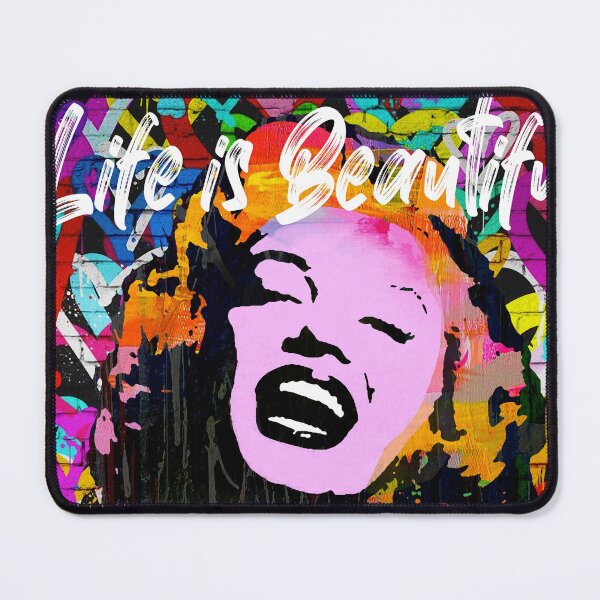 Item preview, Marilyn Life is Beautiful pop art designed and sold by Stephen Chambers / The Pop Art Factory.