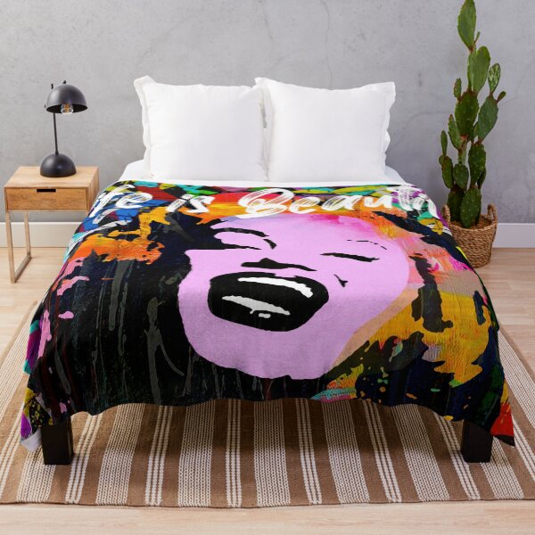 Item preview, Marilyn Life is Beautiful pop art designed and sold by Stephen Chambers / The Pop Art Factory.