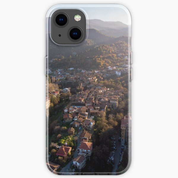 Beautiful Kakopetria Sunset iPhone Soft Case