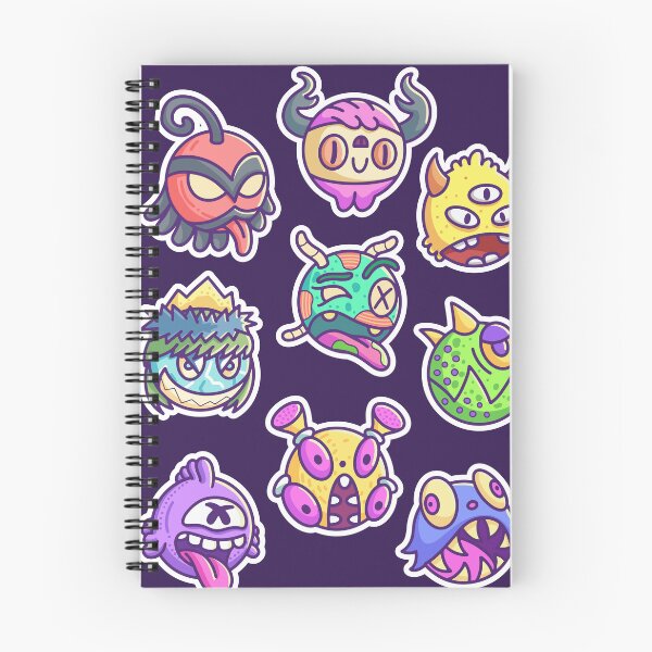 Item preview, Cute Monster Head Collection designed and sold by Goba Bali Studio.