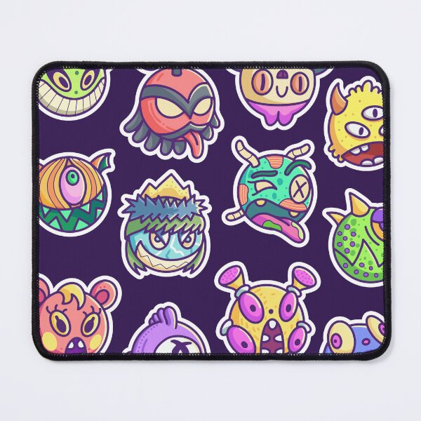 Item preview, Cute Monster Head Collection designed and sold by Goba Bali Studio.