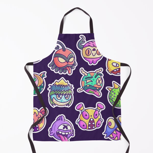 Item preview, Cute Monster Head Collection designed and sold by Goba Bali Studio.