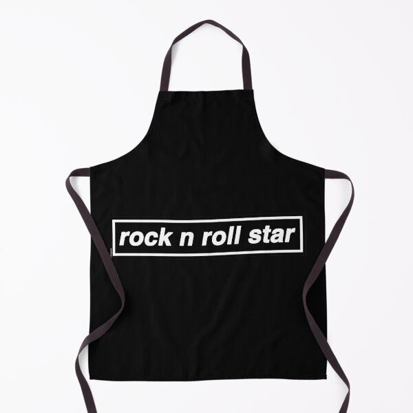 Rock n Roll Star - OASIS Band Tribute [Black] MADE IN THE 90s Apron