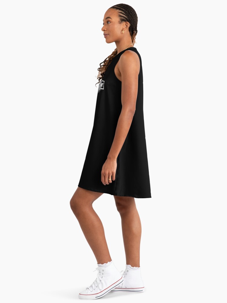 navy blue dress for baby girl 90's Inspired Black Slip Dress Outfit main image 1