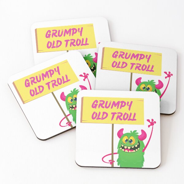 Item preview, Grumpy old troll  designed and sold by Hamza Güneş.