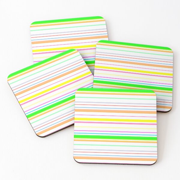 Item preview,  Multi color line pattern | multi color white line pattern designed and sold by lausn.