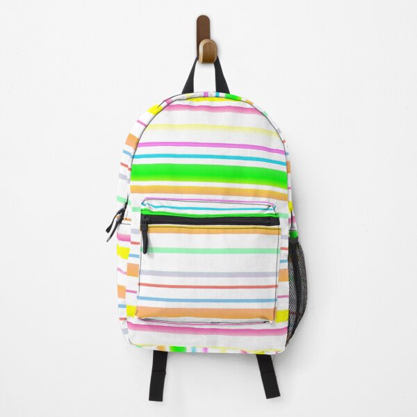 Item preview, Multi color line pattern | multi color white line pattern designed and sold by lausn.
