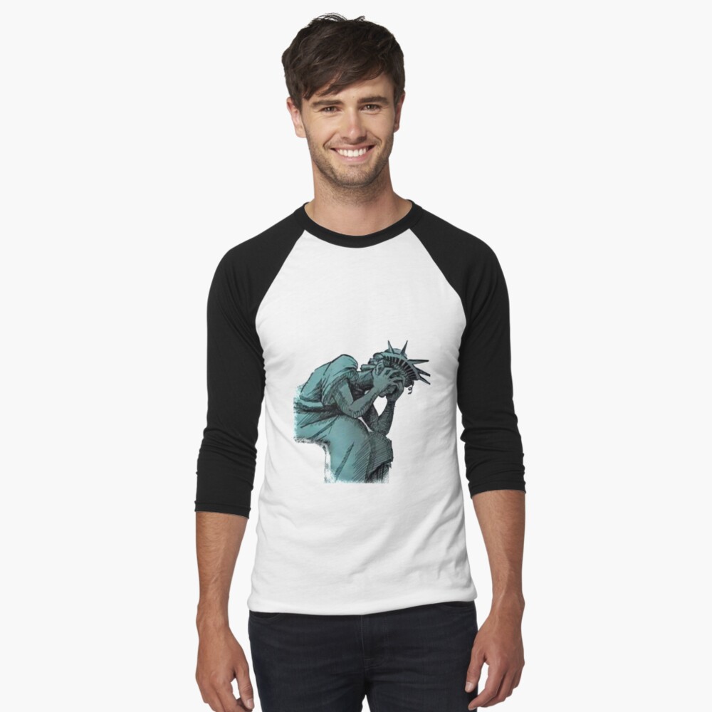 Artikel-Vorschau von Baseballshirt mit 3/4-Arm, designt und verkauft von TheBlankVerse.