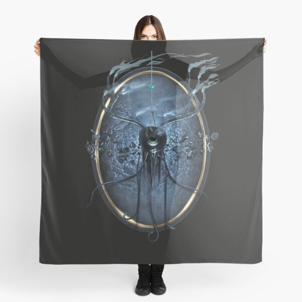 Decay - Digital Painting Scarf
