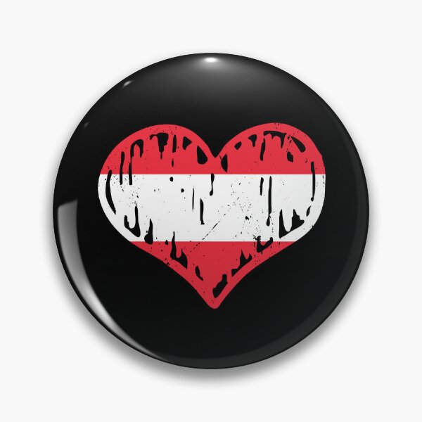 Aperçu de l'œuvre Austria Flag Heart Love créée et vendue par rafaeltto.