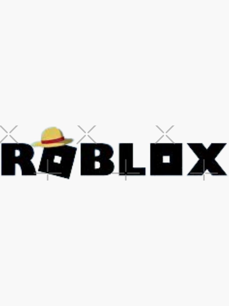 "roblox x one piece" Sticker for Sale by Alexatest Redbubble