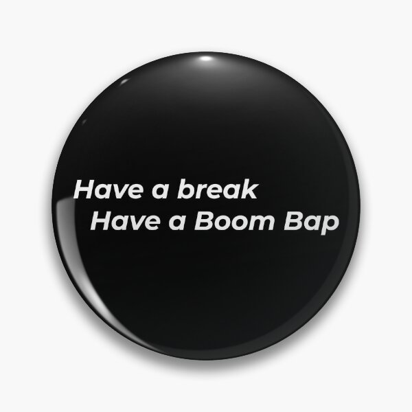 Item preview, Boom Bap break (white) designed and sold by FattoAMano.