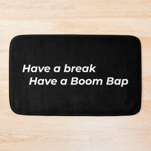 Item preview, Boom Bap break (white) designed and sold by FattoAMano.