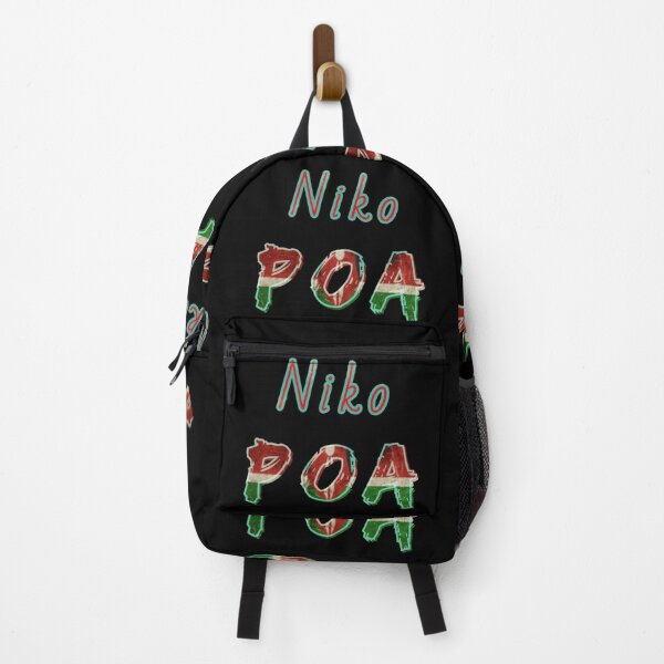 Item preview, How to say im fine in Swahili .NIKO POA KENYAN DESIGN WITH KENYAN FLAG COLORS designed and sold by JIMMYKIVUTI.