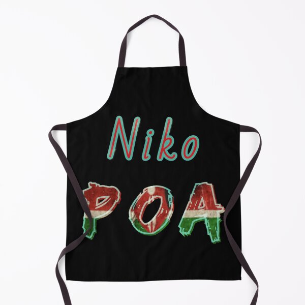 Aperçu de l'œuvre Comment dire je vais bien en swahili .NIKO POA KENYAN DESIGN AVEC LES COULEURS DU DRAPEAU KENYAN créée et vendue par JIMMYKIVUTI.