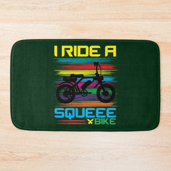 Item preview, I Ride A Squeee Bike Funny E-Bike Rider Electric Power Bikes designed and sold by CharJens.