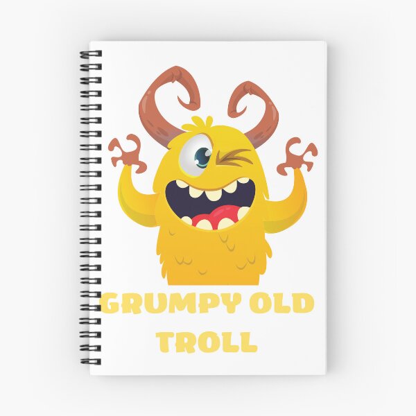 Item preview, Grumpy old troll  designed and sold by Hamza Güneş.