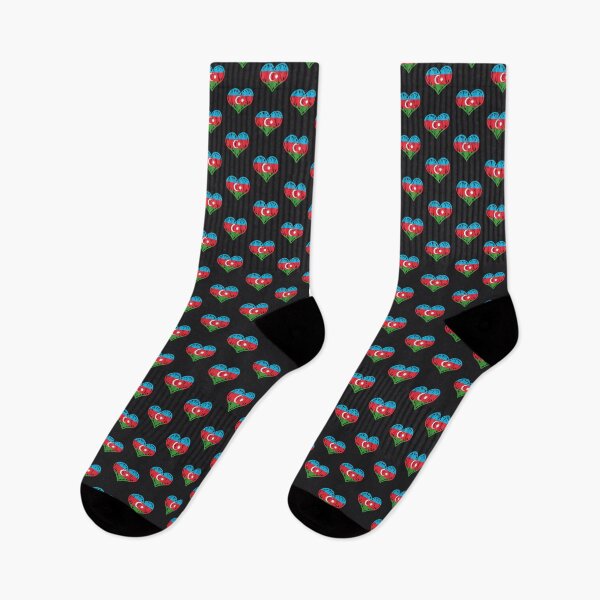 Item preview, Azerbaijan Flag Heart Love designed and sold by rafaeltto.